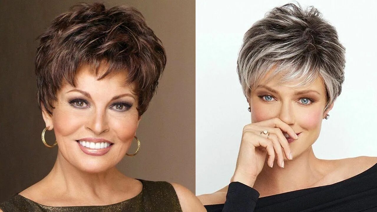 Показать стрижки на короткие волосы Short Hairstyles for Older Women 2018-2019 Short Hair Hairstyles and H... (espec