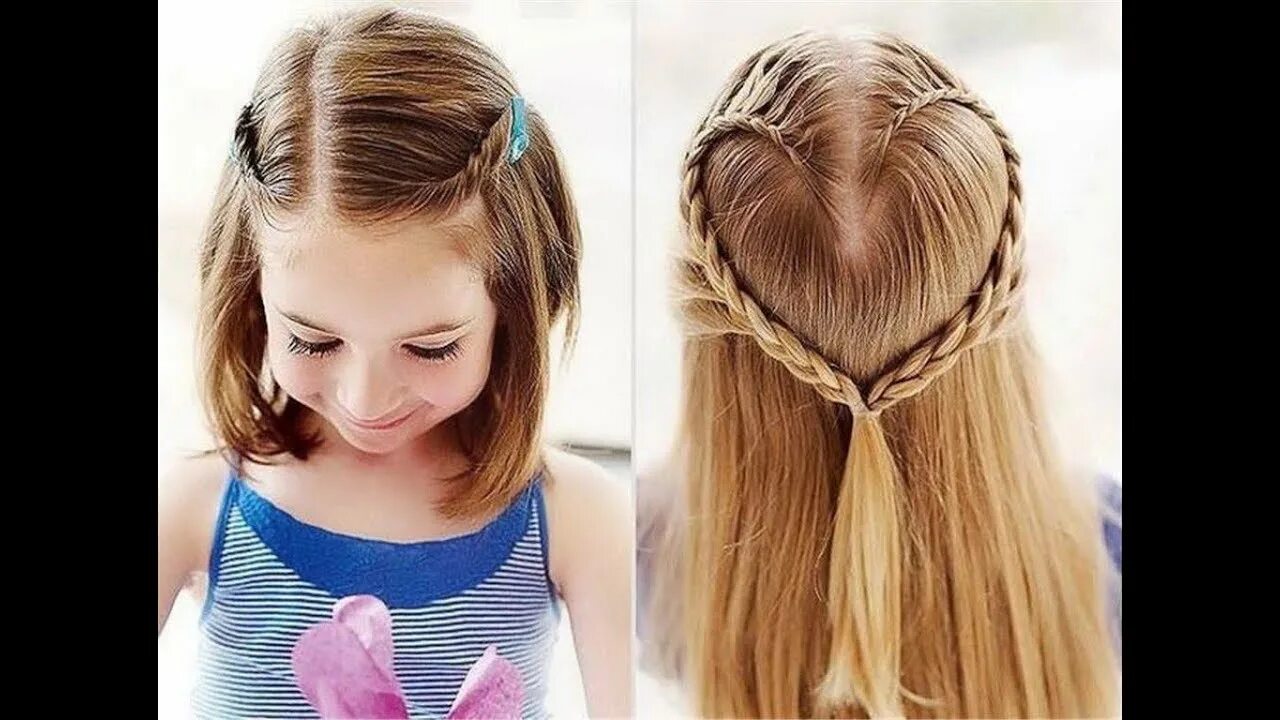 Покажи детские легкие прически Everyday Hairstyles for Beginners - Best Hairstyle Tutorial - YouTube