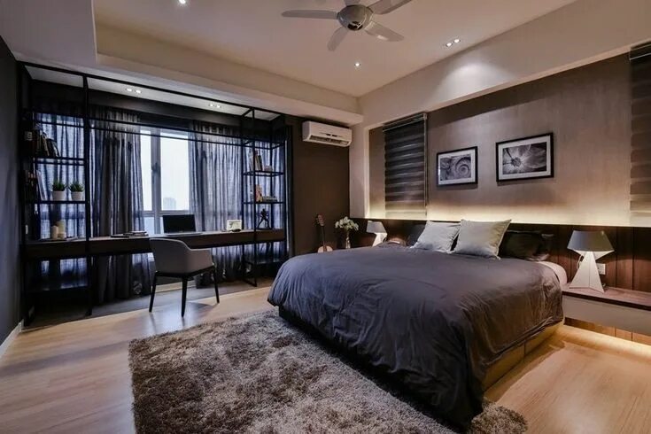 Покажи дизайн спальни Pin by Gaya on Спальня Contemporary modern bedroom, Condominium design, Bedroom 