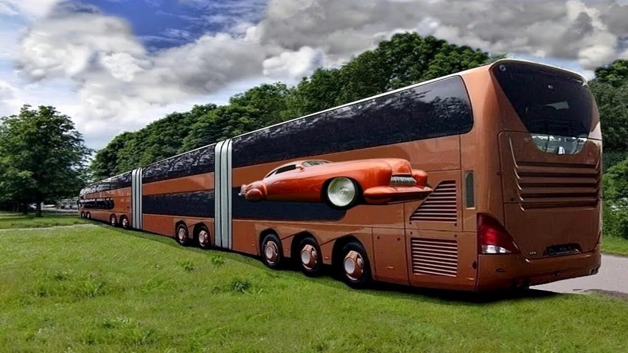 Покажи фото автобуса Top 10 Biggest Buses In The World 2021 you must see ever - YouTube