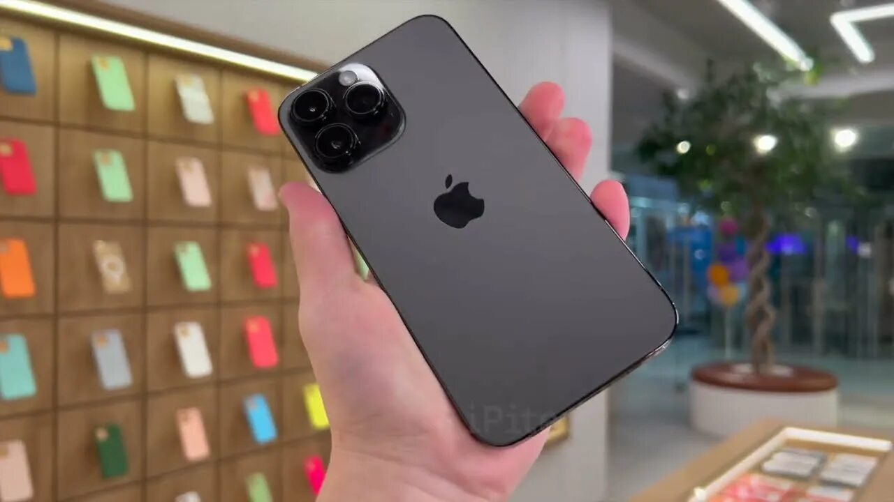 Покажи фото айфонов про макс Apple iPhone 14 Pro Max Space Black - YouTube