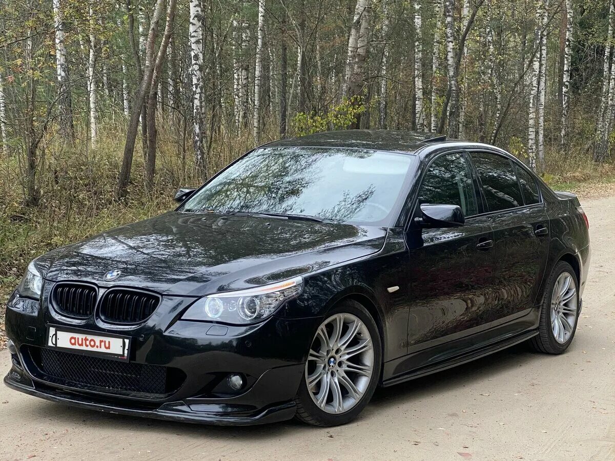 Покажи фото бмв 5 Купить б/у BMW 5 серии V (E60/E61) 530i 3.0 AT (231 л.с.) бензин автомат в Черно