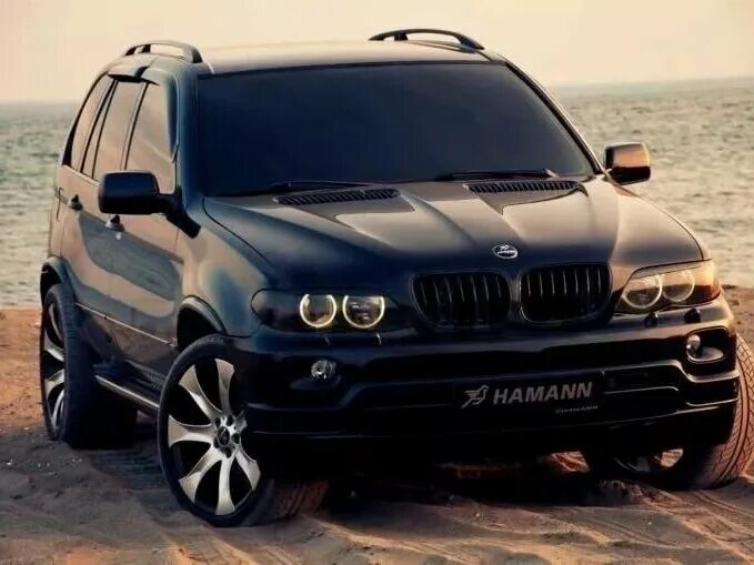 Покажи фото бмв икс 5 Купить б/у BMW X5 I (E53) Рестайлинг 3.0i 3.0 AT (231 л.с.) 4WD бензин автомат в