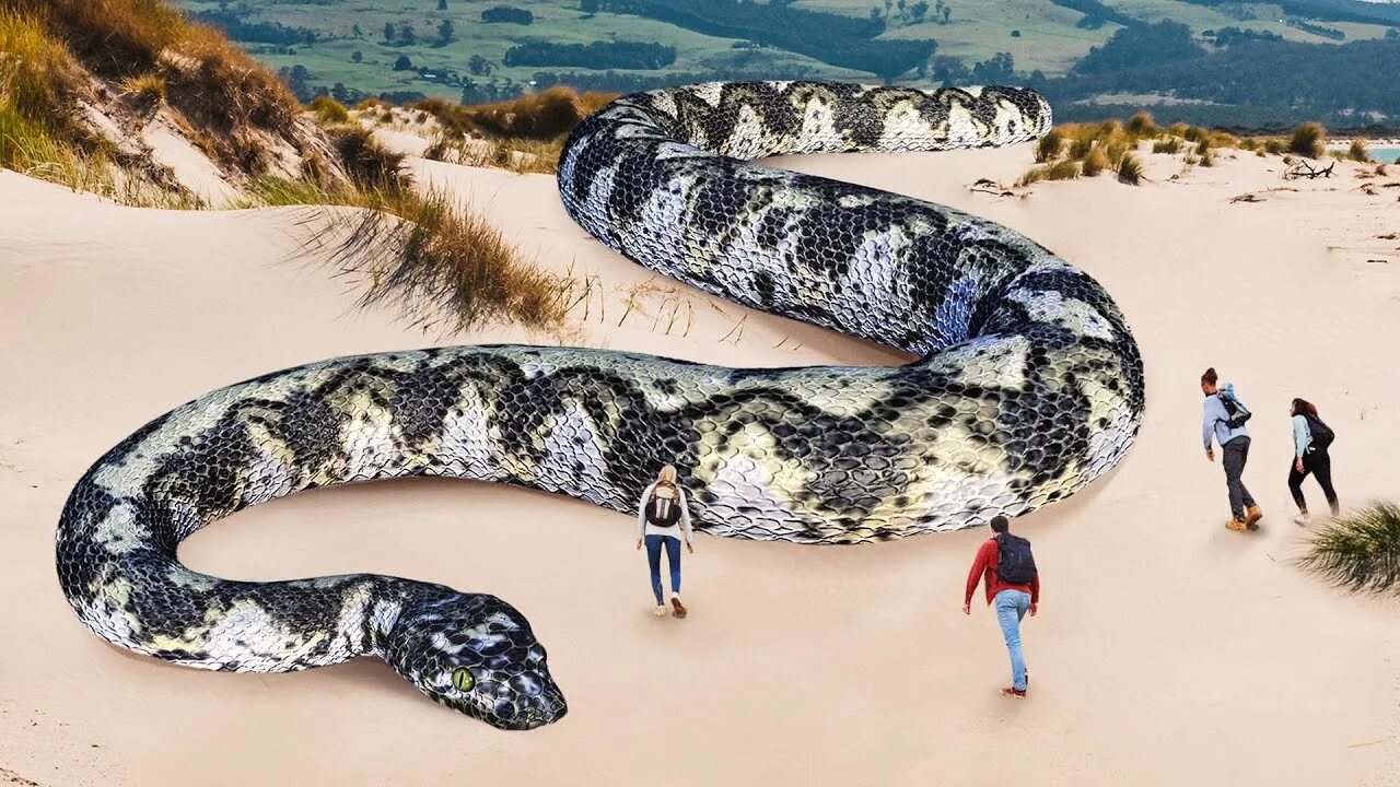 Покажи фото больших змей Les Plus Gros Serpent Au Monde - YouTube