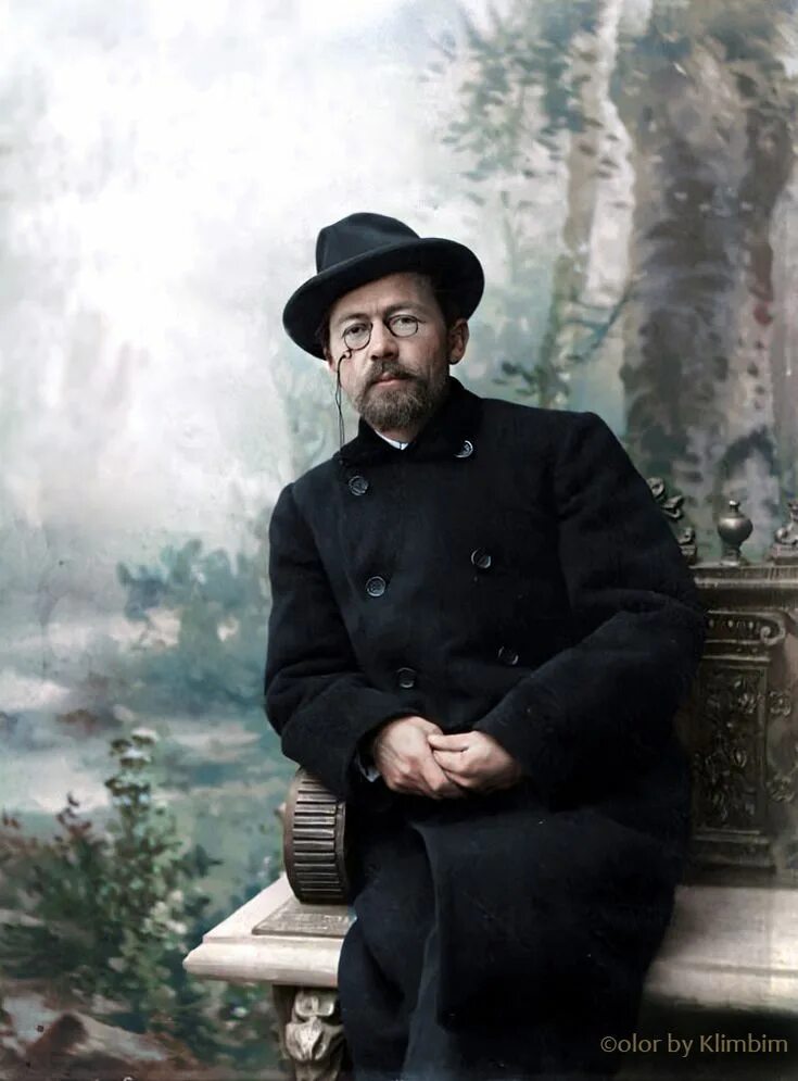 Покажи фото чехова Chekhov Чехов, 1901 Исторические фотографии, Цветная фотография, Винтажные фото