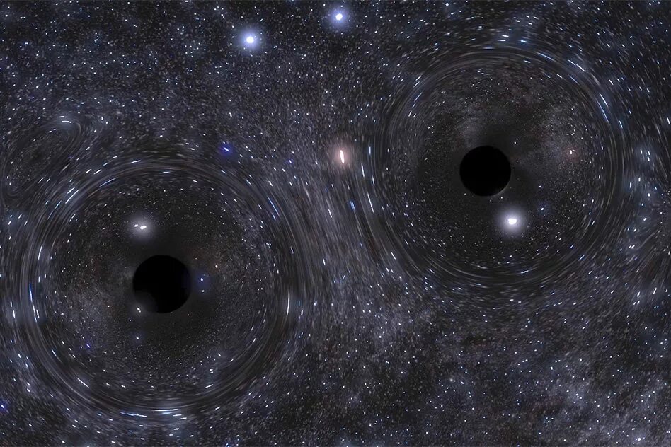 Покажи фото черной дыры Dense stellar clusters may foster black hole megamergers