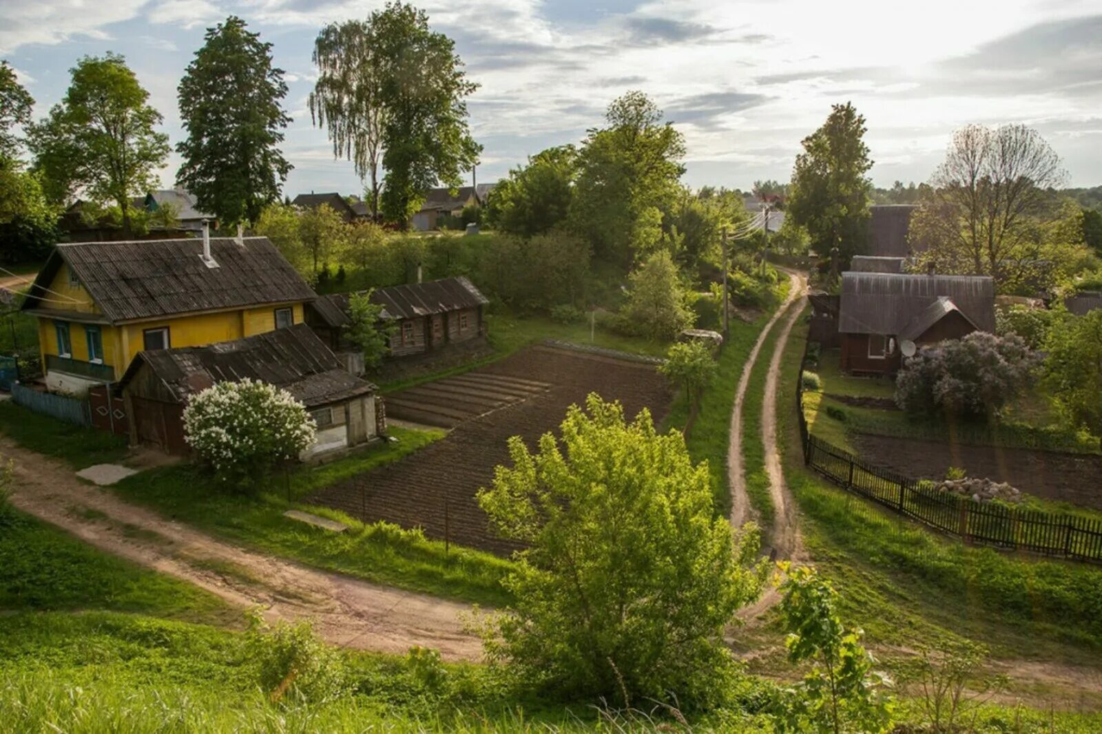 Покажи фото деревни 5 разных деревень