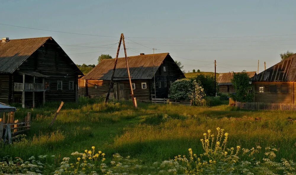 Покажи фото деревни Летним вечером - конкурс "Вот моя деревня (любители)" - Фотоконкурс.ру