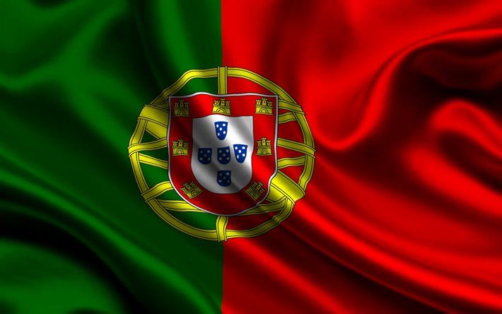 Покажи фото флага португалии Download wallpapers Portuguese flag, 4k, silk, flag of Portugal, flags, Portugal