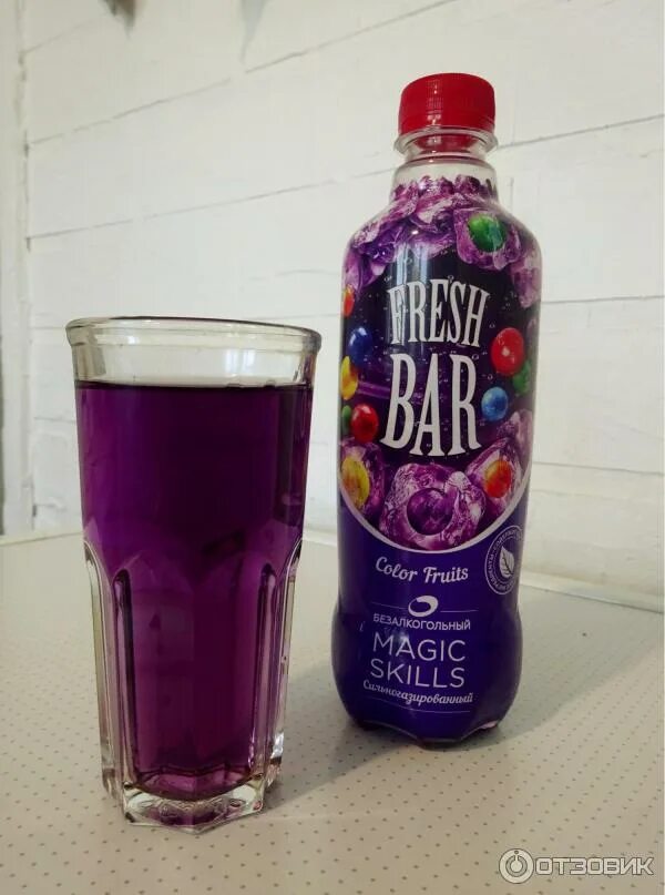 Покажи фото флеш бара Отзыв о Сильногазированный безалкогольный напиток Fresh Bar Magic Skills оформле