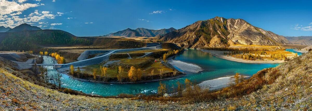 Покажи фото горного алтая Река катунь. Туризм Алтай Дзен