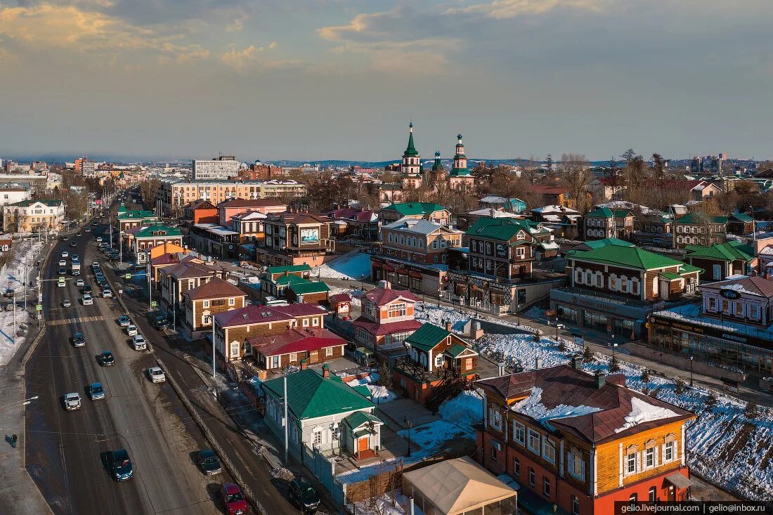 Покажи фото иркутска Иркутск с высоты - культурная столица Восточной Сибири" в блоге "Города и сёла Р