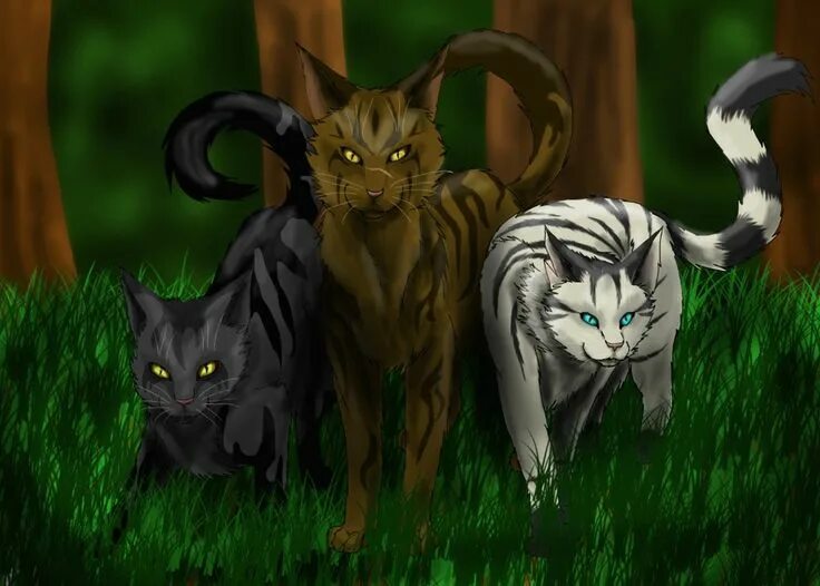 Покажи фото котов воителей Darkstripe,Tigerclaw, and Longtail Warrior cat memes, Warrior cats books, Warrio