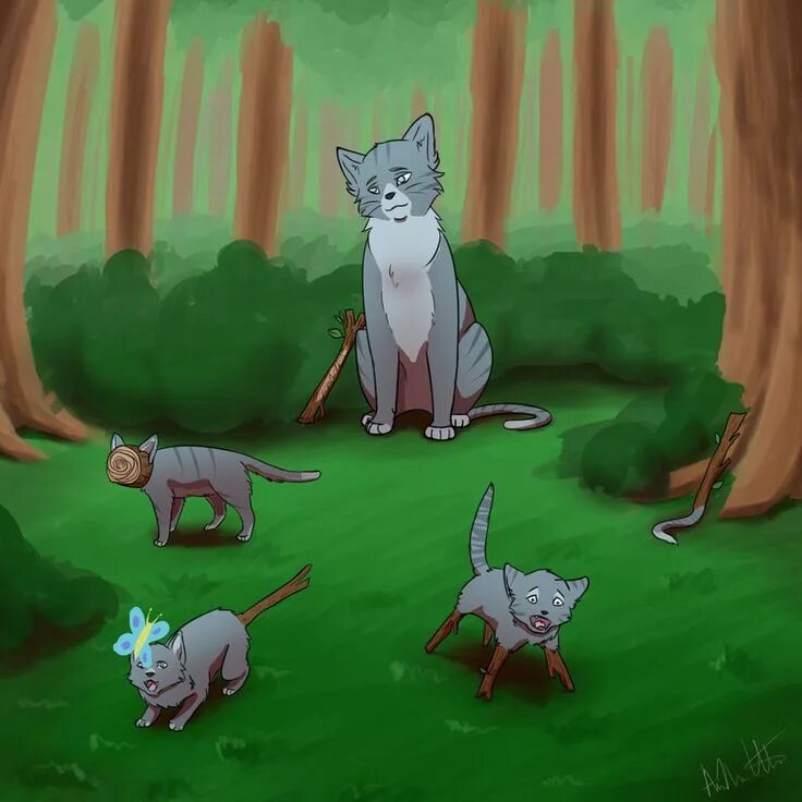 Покажи фото котов воителей Jayfeather and his wonderful family. Warrior cats comics, Warrior cats funny, Wa