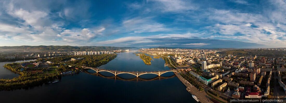 Покажи фото красноярска Фото Красноярска с высоты Gelio Слава Степанов Дзен