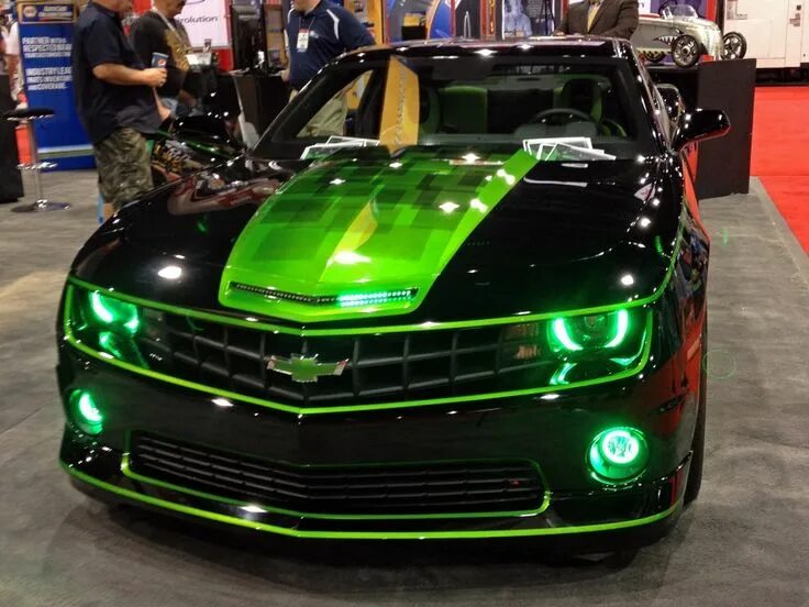 Покажи фото крутых машин Green Lantern Camaro - Global High Performance Coches deportivos, Fotos de autos