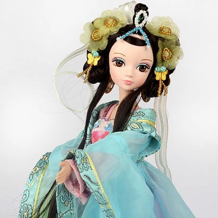 Покажи фото кукол Ancient Wencheng Princess Doll