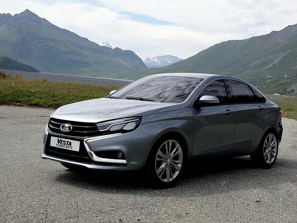 Покажи фото лады весты Как иномарка: все подробности о новой Lada Vesta