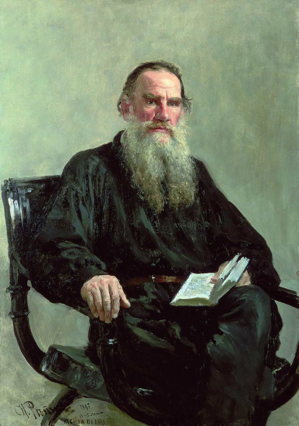 Покажи фото льва толстого Файл:Ilya Efimovich Repin (1844-1930) - Portrait of Leo Tolstoy (1887).jpg - Вік