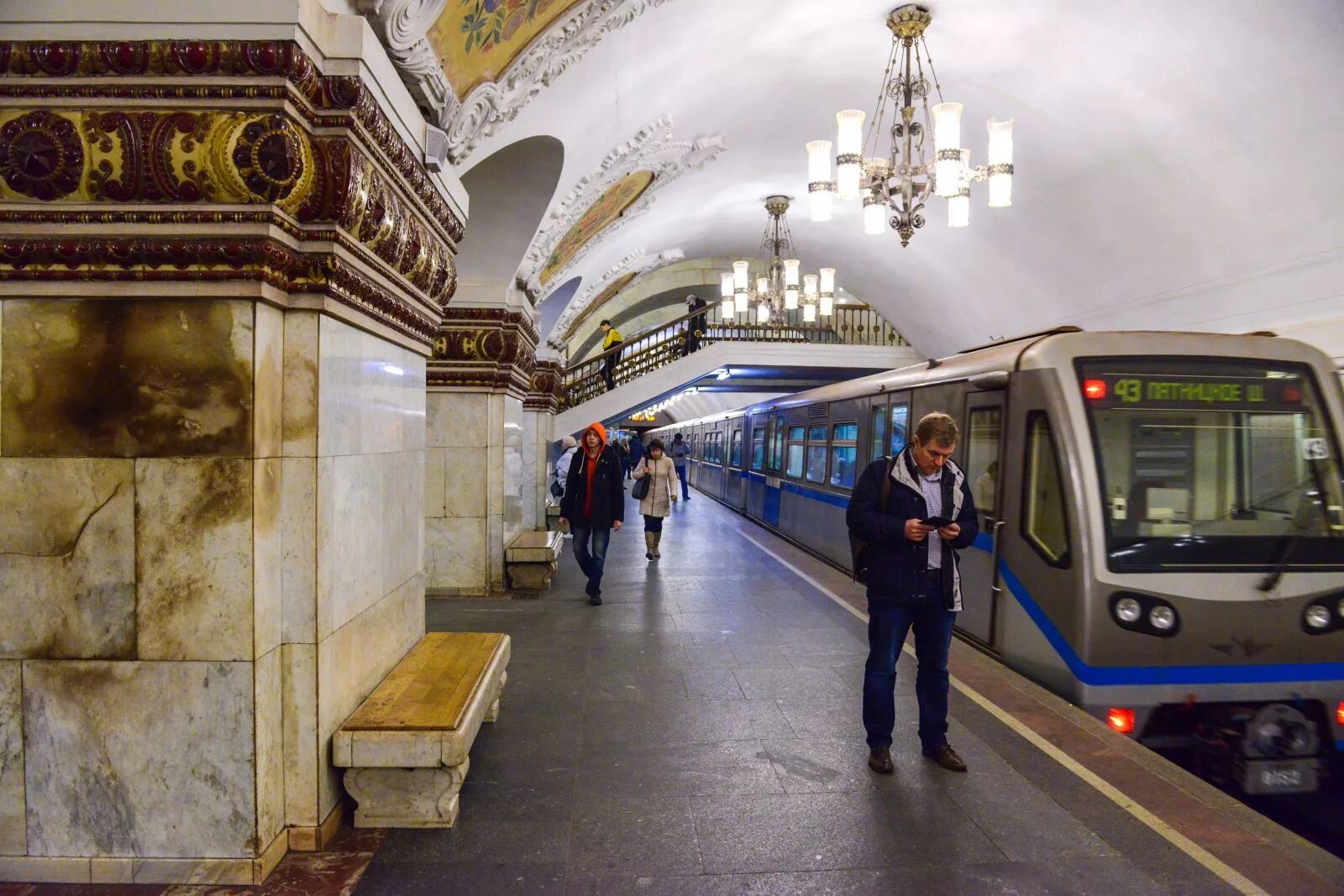 Покажи фото метро Можно будет узнать историю Москвы в метро