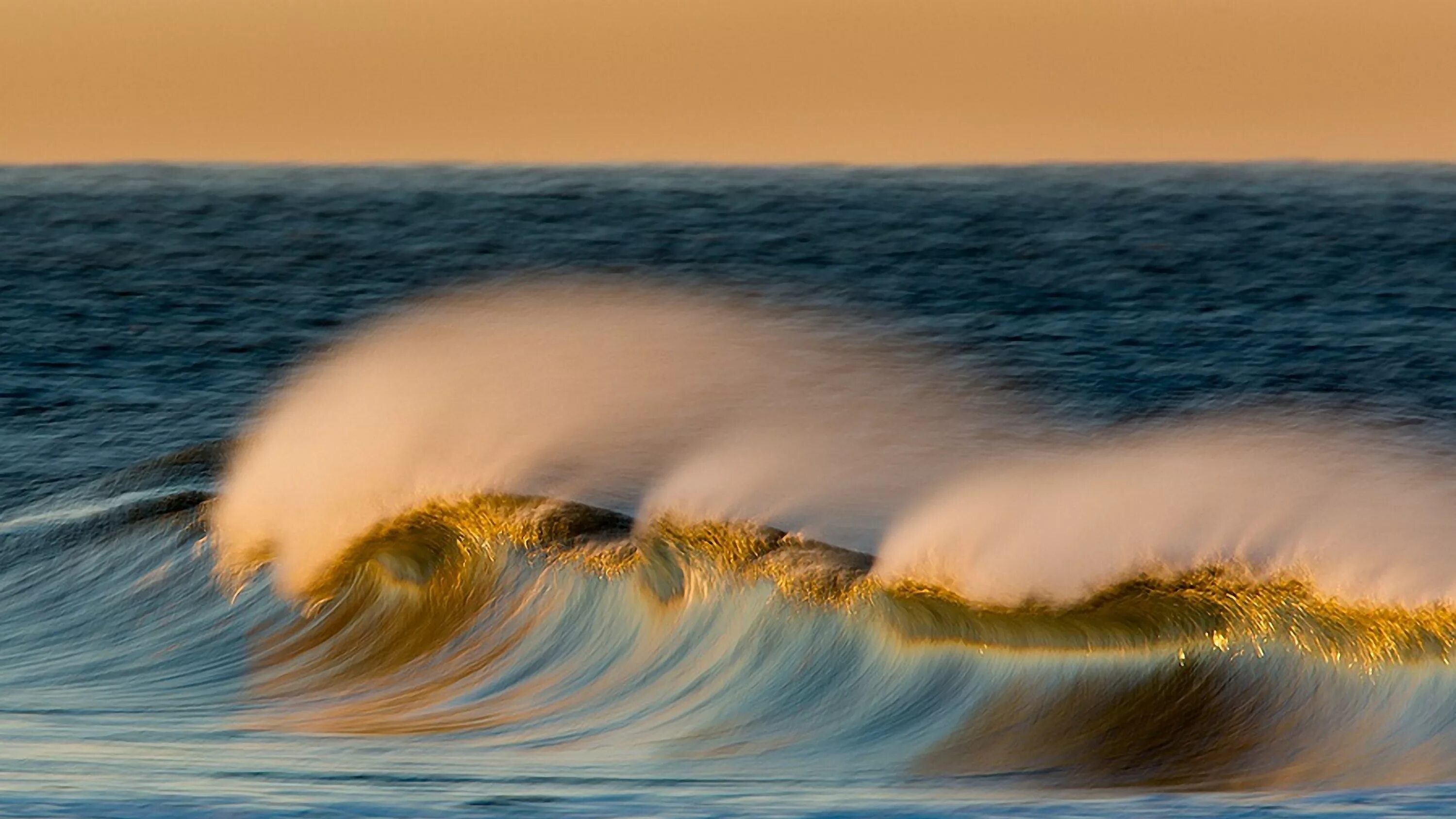 Покажи фото морских волн Download Wallpaper 3840x2160 Landscape, Wave, Ocean, Sea, Spray 4K Ultra HD HD B