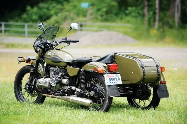 Покажи фото мотоцикла урал 2010 Ural Patrol T and Solo sT - Motorcycle Classics