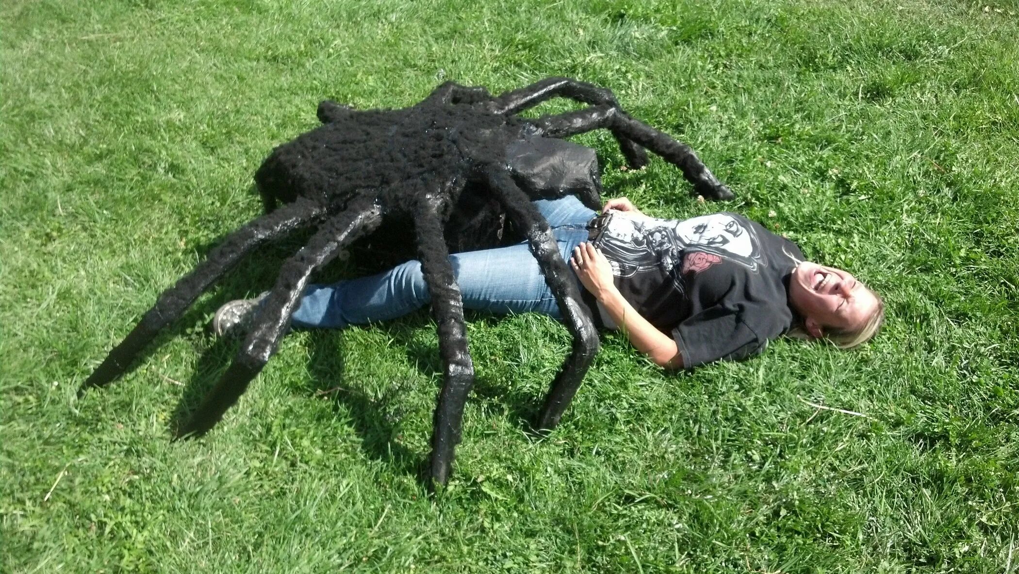 Покажи фото огромного паука GIANT SPIDER : 4 Steps (with Pictures) - Instructables