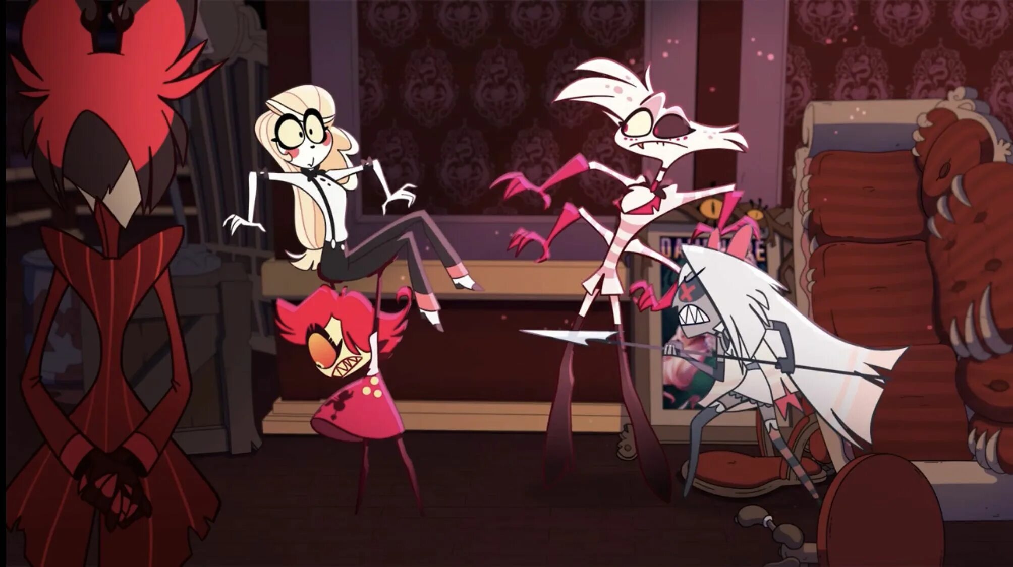 Покажи фото отеля хазбин Pin by Rosa Mclean on Hazbin Hotel Hotel art, Vivziepop hazbin hotel, Anime sket