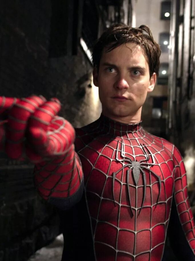 Покажи фото питера паркера Tobey Maguire Spider-Man Spider man 2, Man movies, Superhero movies