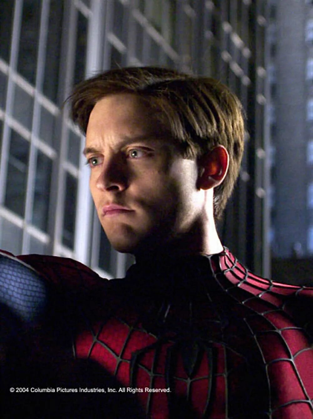 Покажи фото питера паркера Tobey Maguire