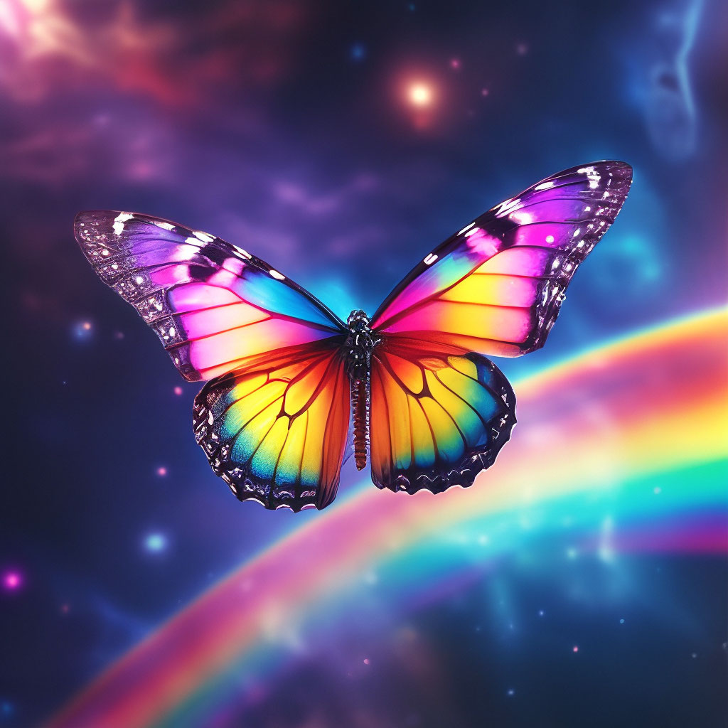 Rainbow butterflies Rainbow butterfly, Butterfly face, Rainbow butterflies