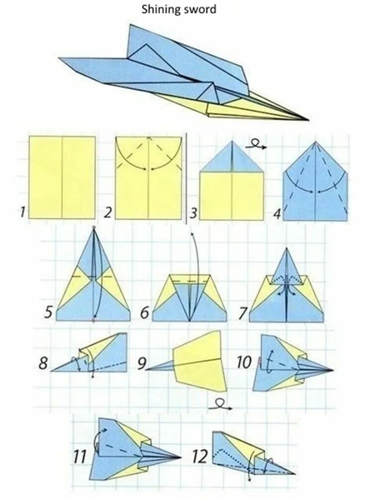 Покажи фото разные виды самолетиков из бумаги Models of paper airplanes. Selection DIY is FUN Поделки с переработанной бумаги,