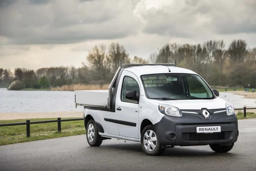 Покажи фото рено Renault Kangoo Z.E. Pick-up 2019 года выпуска для рынка Нидерланд. Фото 1. VERci