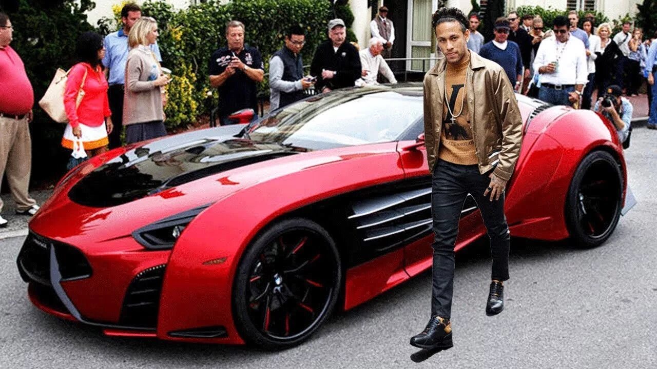 Покажи фото самой дорогой машины в мире Neymar New Car Collection 2019 - YouTube