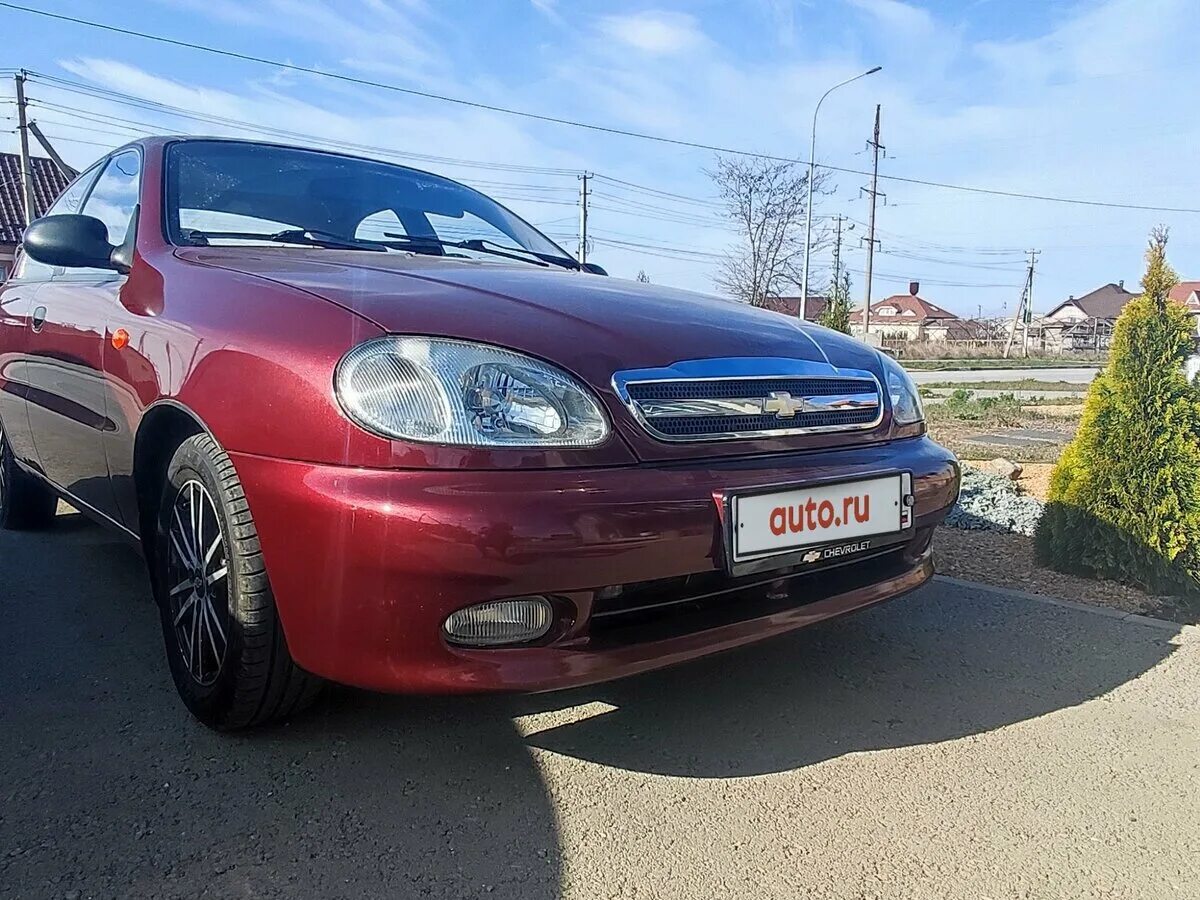 Купить б/у Chevrolet Lanos I 1.5 MT (86 л.с.) бензин механика в Москве: чёрный Ш