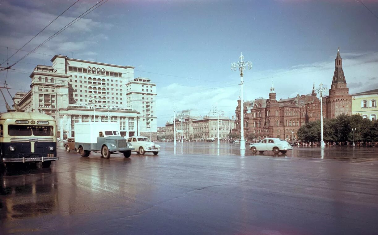 Покажи фото советского союза Москва, МТБ-10 № 286; Москва - Исторические фотографии - Трамвай и Троллейбус (1