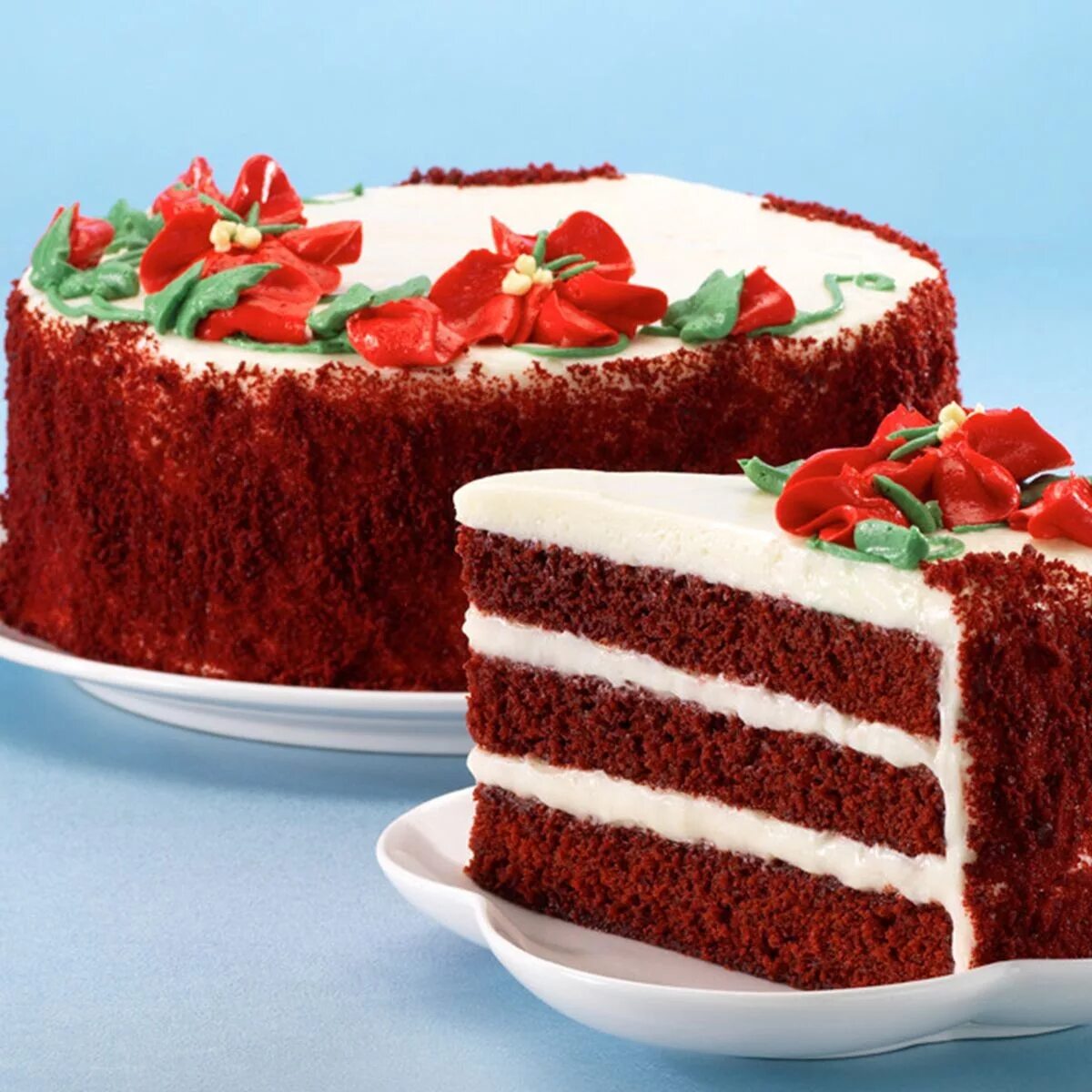 Покажи фото торта Enjoy the Recipe of Classic Red Velvet Cake - FNP - Official Blog