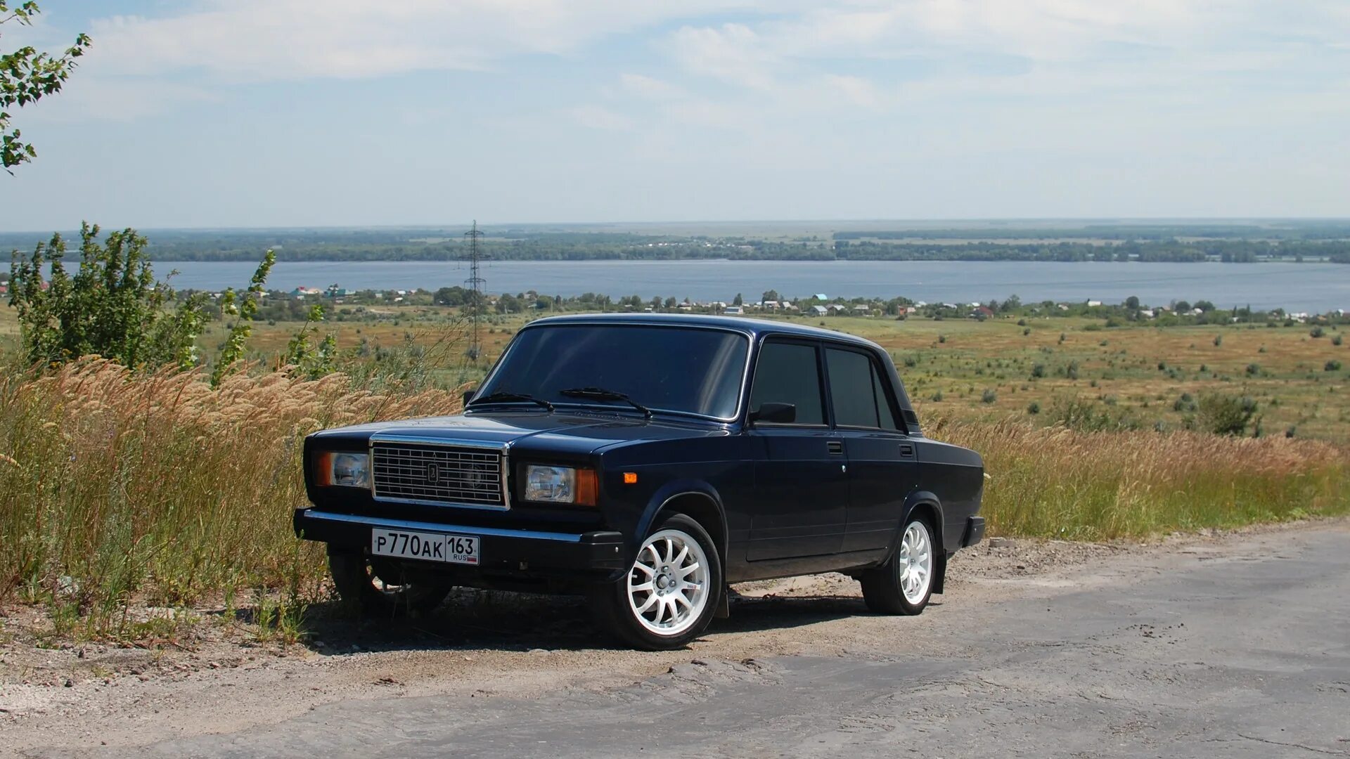 Покажи фото ваз 21 0 7 Lada 21074 1.6 бензиновый 2011 Темно синий металлик на DRIVE2