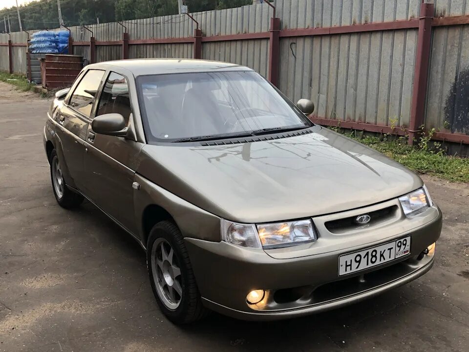 Покажи фото ваз 21 10 Передняя оптика и лобовое стекло. - Lada 21106, 2 л, 1999 года своими руками DRI