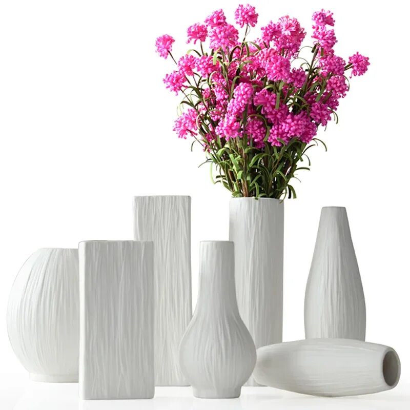 Покажи фото вазы European Fashion Ceramic Flower Vase,porcelain Vases Decoratives Vase for Home D