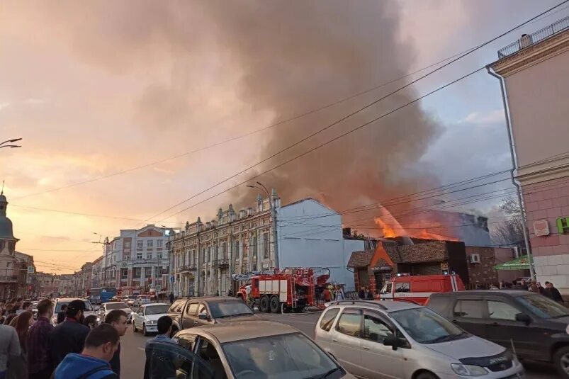 Покажи фото вчера горящего здания в иркутске Restoration burning knowledge of Theatre for Young Audience in Irkutsk can be ti