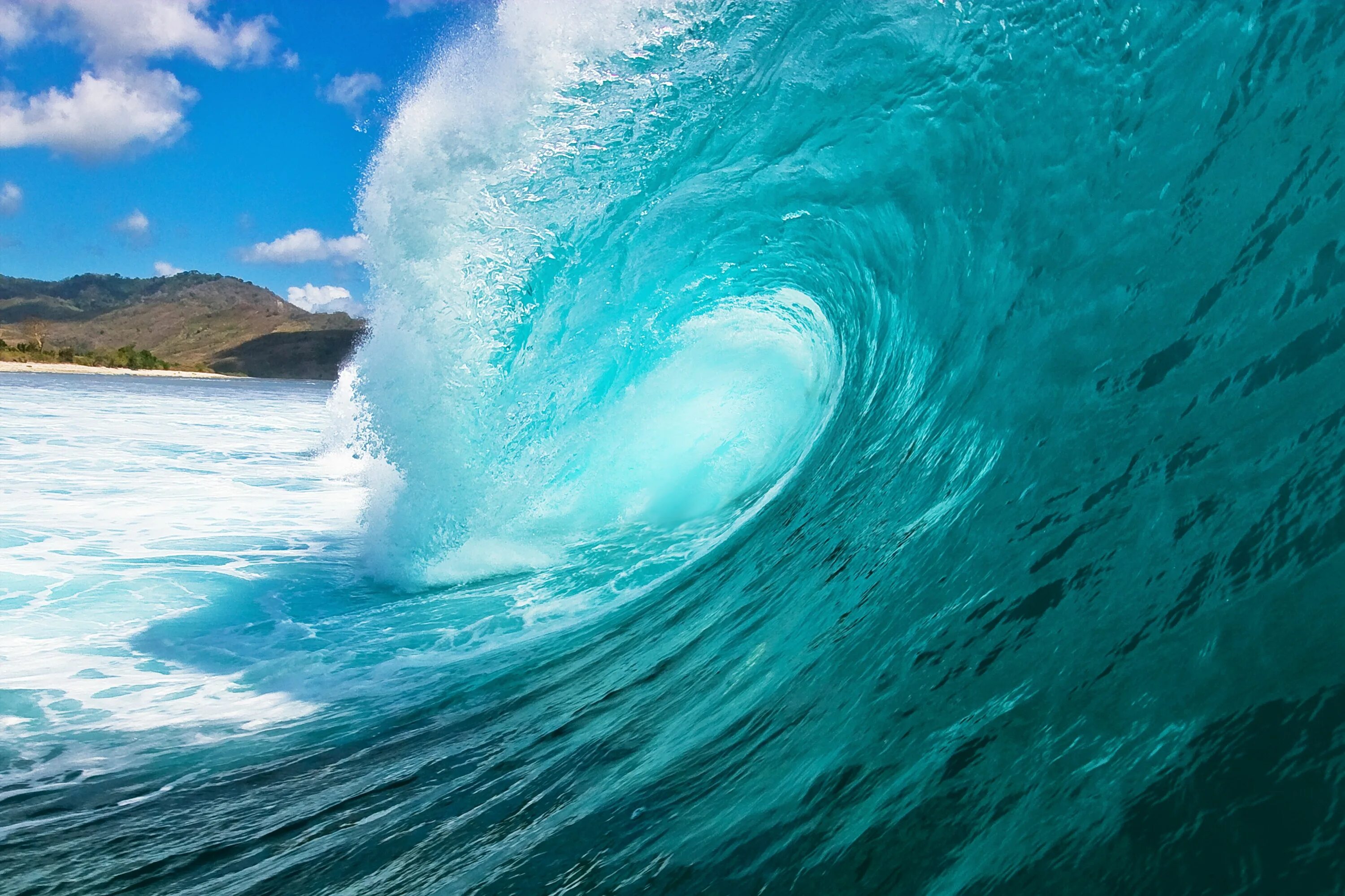 Покажи фото воды Океан Ocean Ocean waves, Seascape, Ocean surf