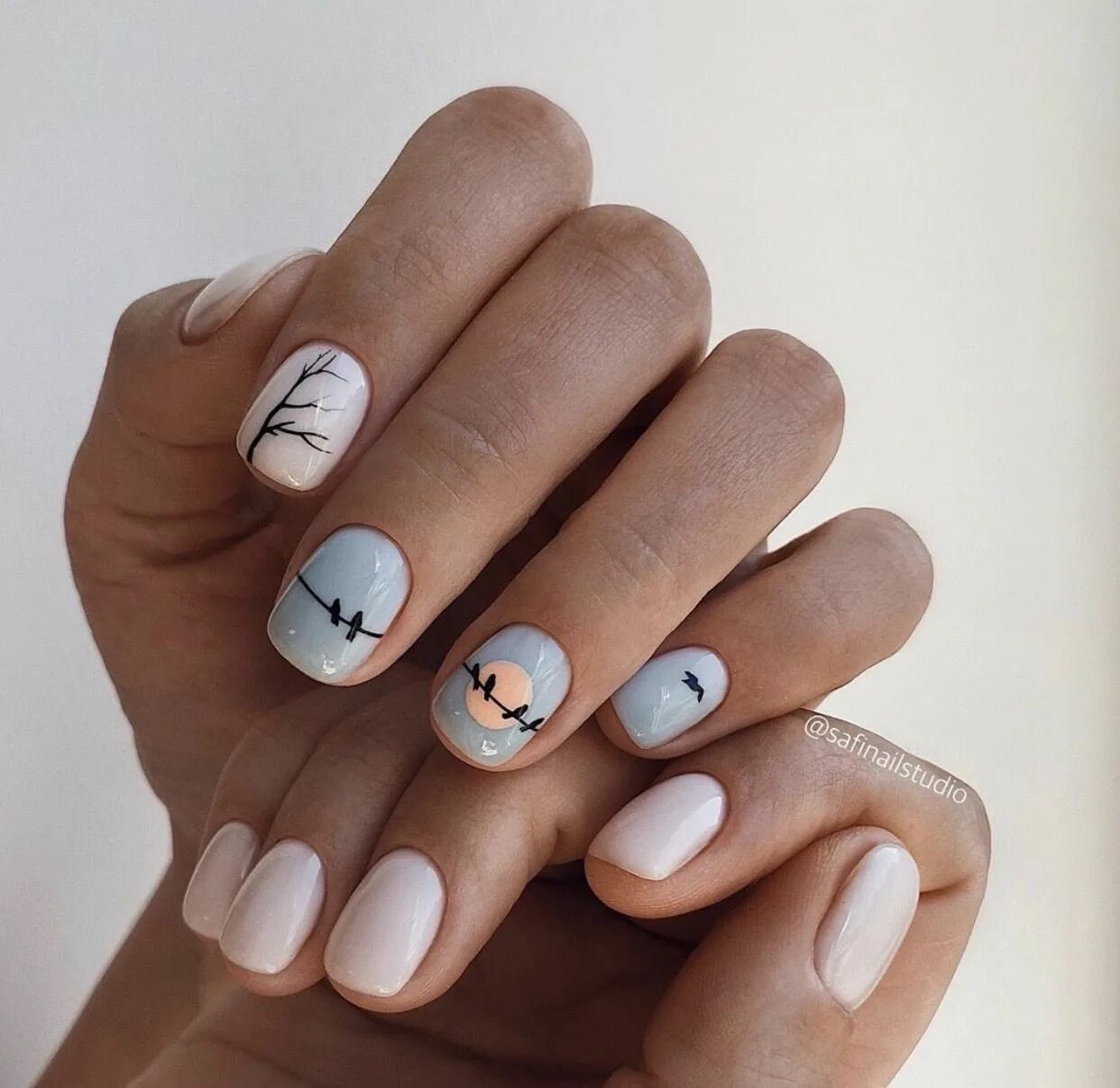 Покажи идеи маникюра Pin on Nails Manicure, Simple nails, Square nails