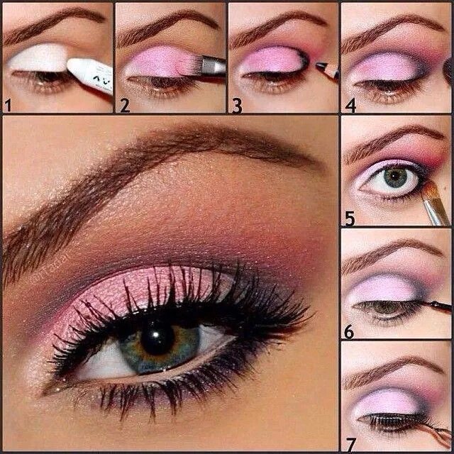 Покажи как сделать красивый макияж Instagram photo by @eye_makeup_tutorials * Mar 12, 2015 at 2:19pm UTC Tutorial m