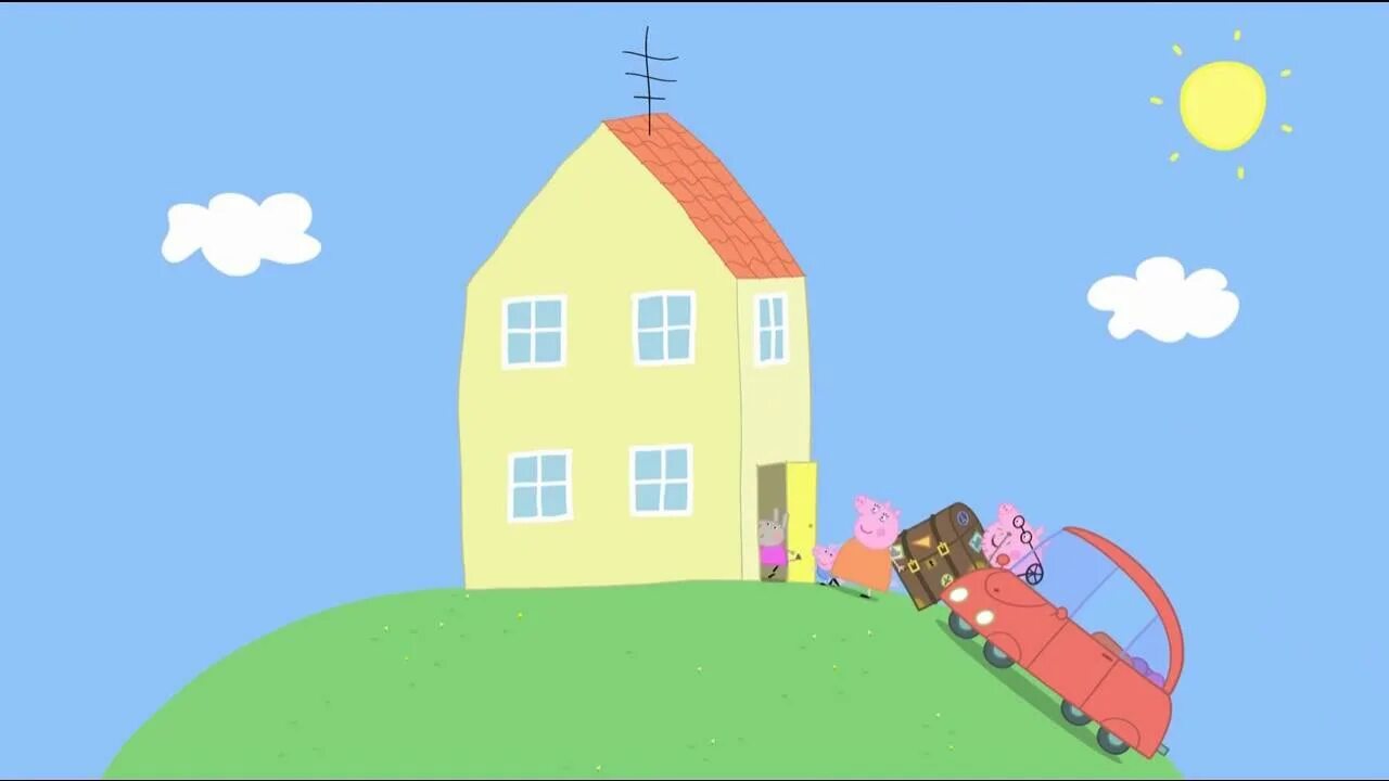 Покажи как выглядит дом свинки пеппы Peppa Pig - Delphine Donkey (12 episode / 3 season) HD - YouTube