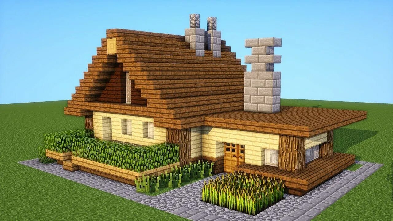 Покажи как выглядит дом в майнкрафте Minecraft: How to make a Starter House Arquitectura minecraft, Casas minecraft y