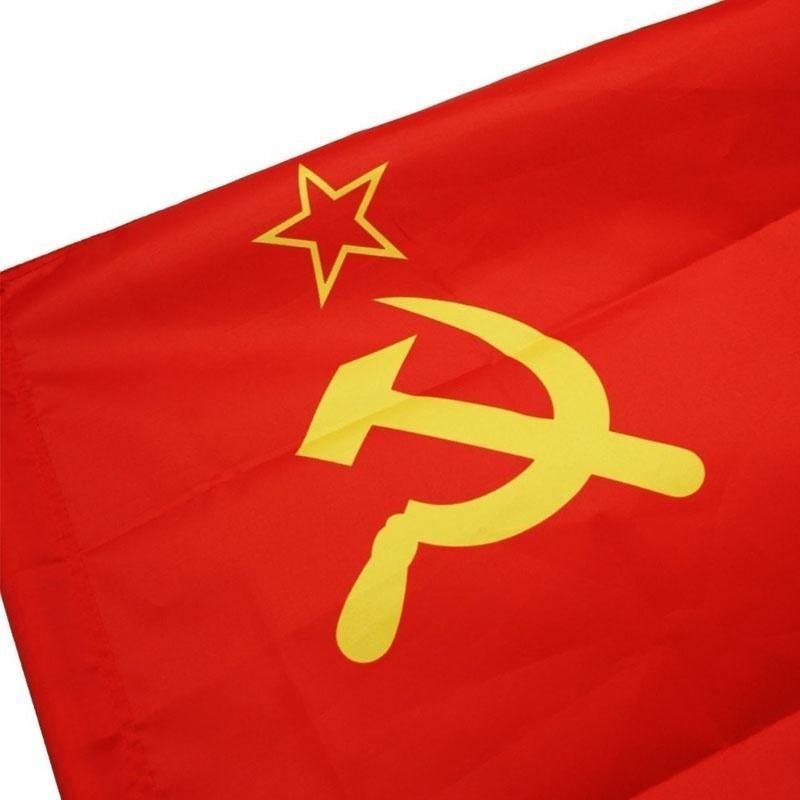 Покажи как выглядит флаг ссср Smile Red CCCP Union of Soviet Socialist Republics 3x5' Ft USSR Flag Russia Bann