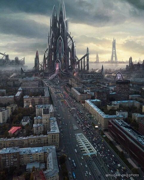 Покажи как выглядит город Moscow of the future and the Moscow about which we do not yet know anything. 202