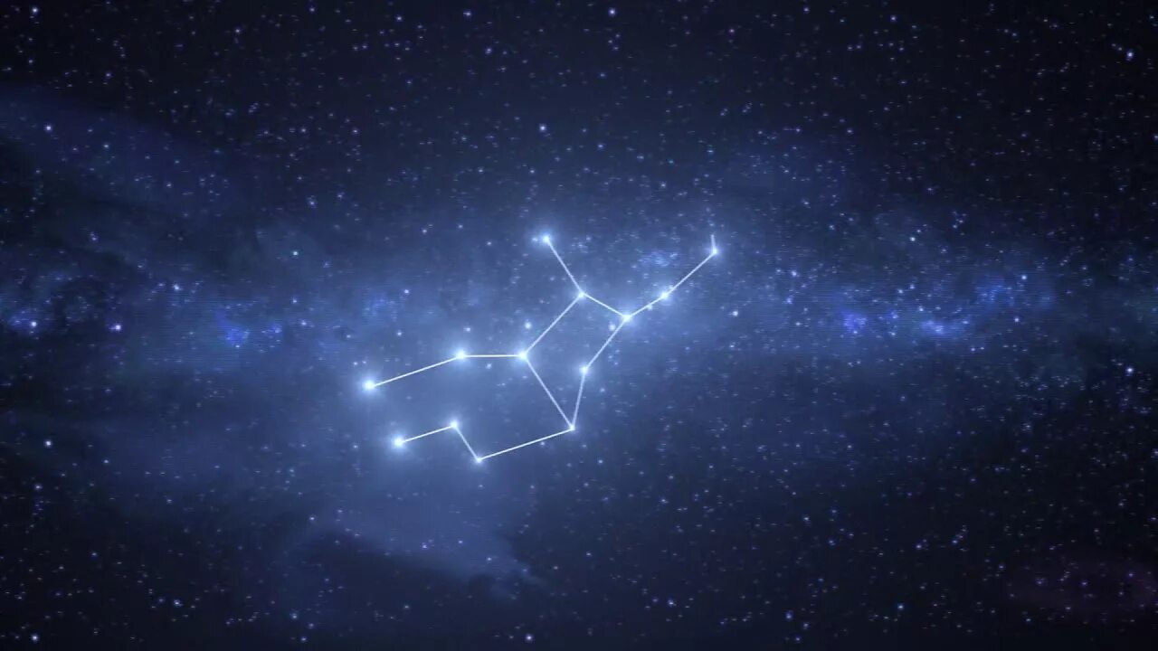 Покажи как выглядит созвездие Virgo Constellation / Zodiac - Free motion graphics - YouTube