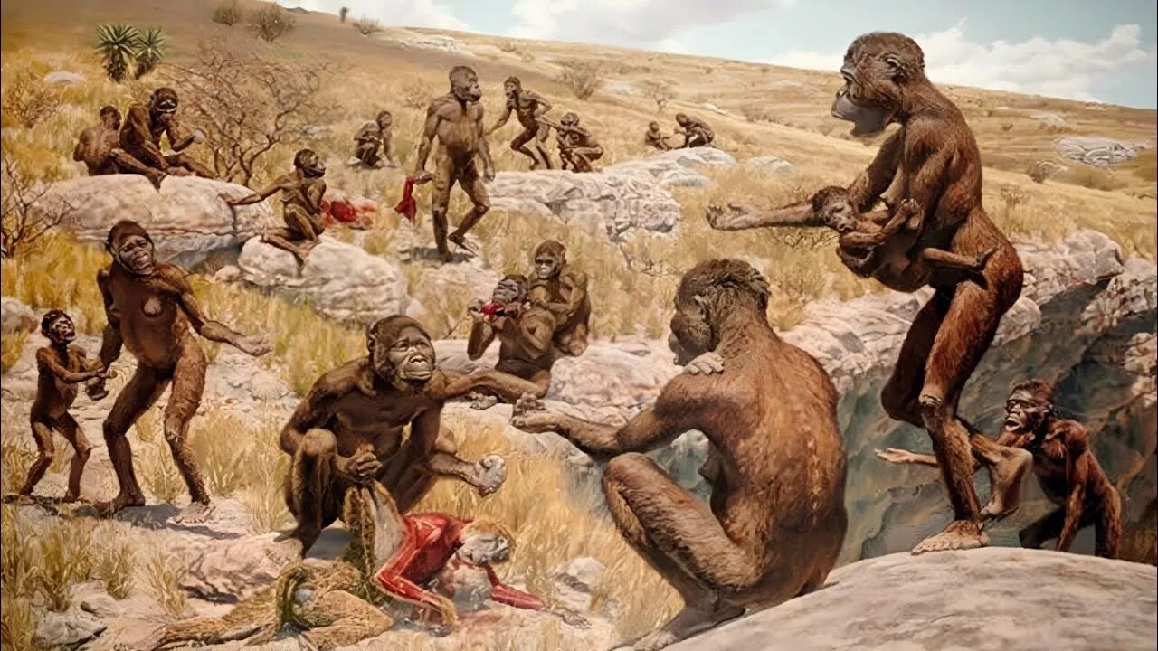 Покажи как выглядят древние люди आदिमानव का क्रमिक विकास primitive human life story human evolution history hindi